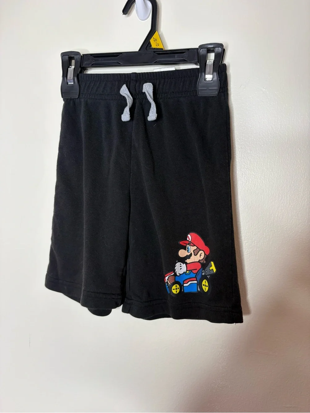 Mario Kart boys black and Blue Graphic Tee and shorts set outfit 6